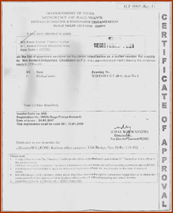 Certification
